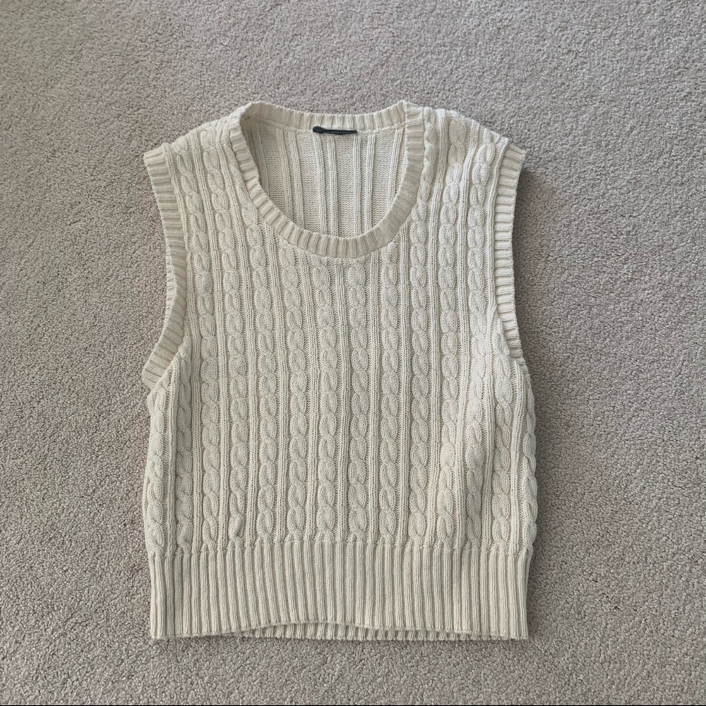 Knit Sweater Vest